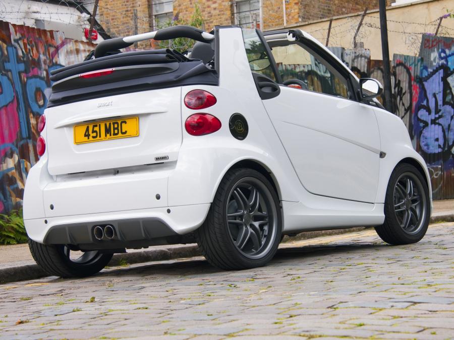  Smart ForTwo Cabrio by Brabus 2012 года  (UK) (фото 4 из 10)